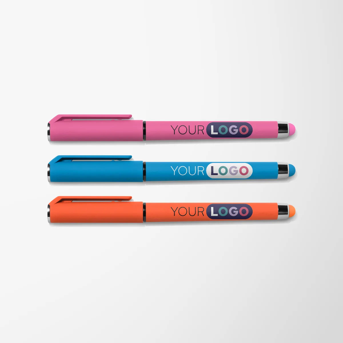 Full Color Bright Recycled Hughes Stylus Pen