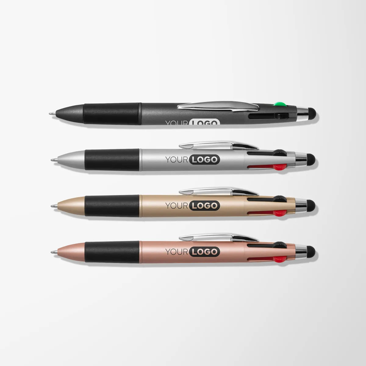 Mineral Soft Touch Lucina 4-Ink Stylus Pen