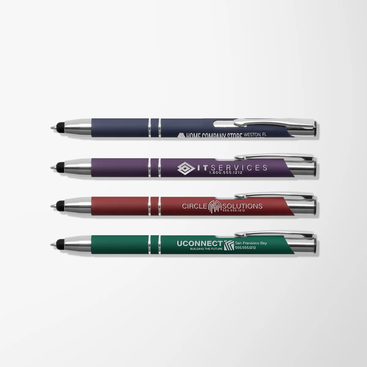Soft Touch Paragon Pen with Stylus Tip