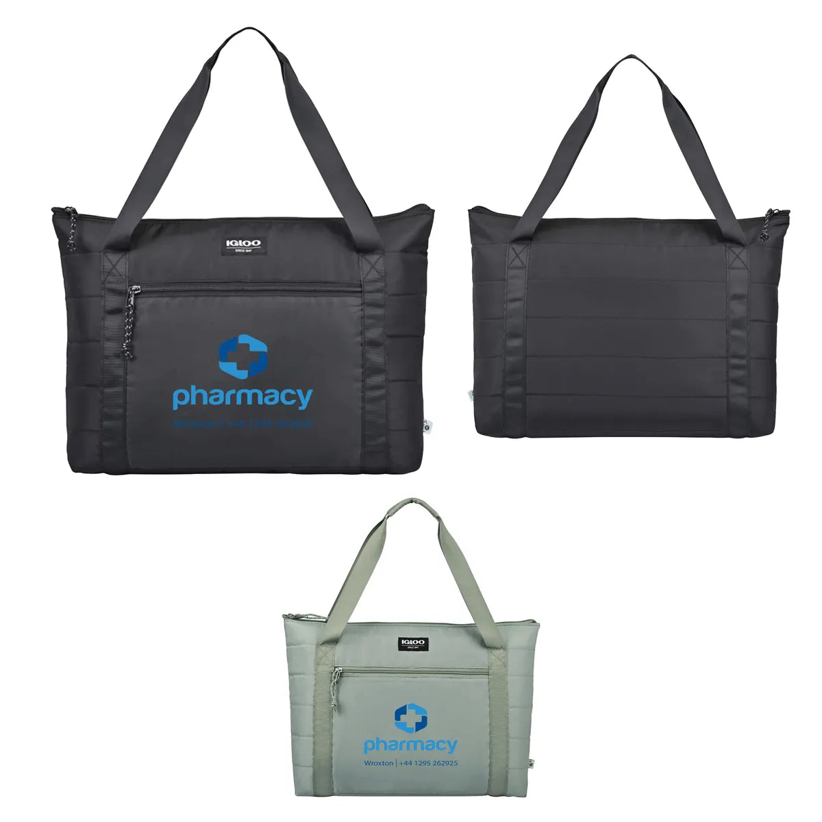 Full Color Igloo® 20-Can Packable Puffer Recycled Cooler Bag