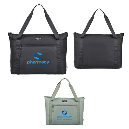 Full Color Igloo® 20-Can Packable Puffer Recycled Cooler Bag