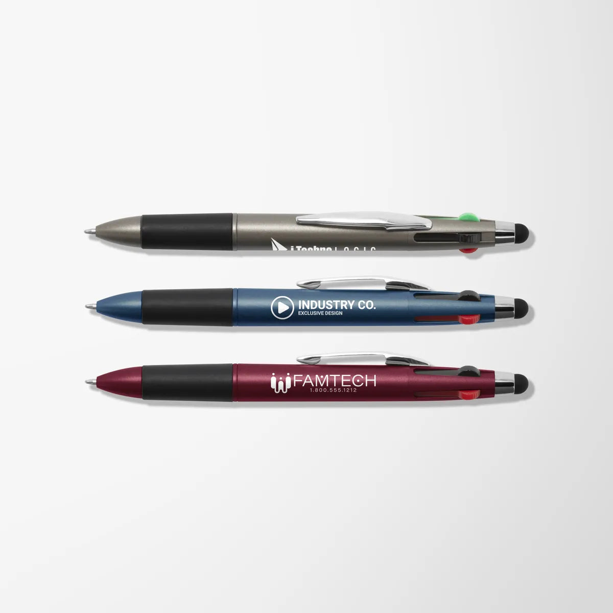 Metallic Lucina 4-Ink Stylus Pen