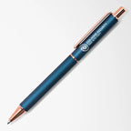 Engraved Mineral Capri Pen with Rose Gold Trim