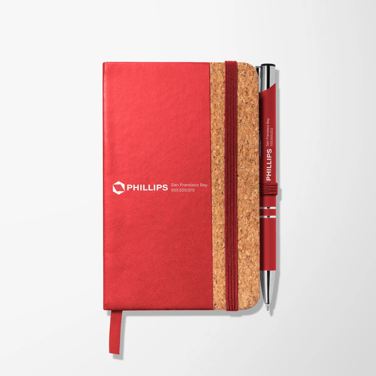 Hyde Cork Notebook & Paragon Pen