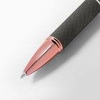 Full Color Mineral Diamond Pen with Rose Gold Trim