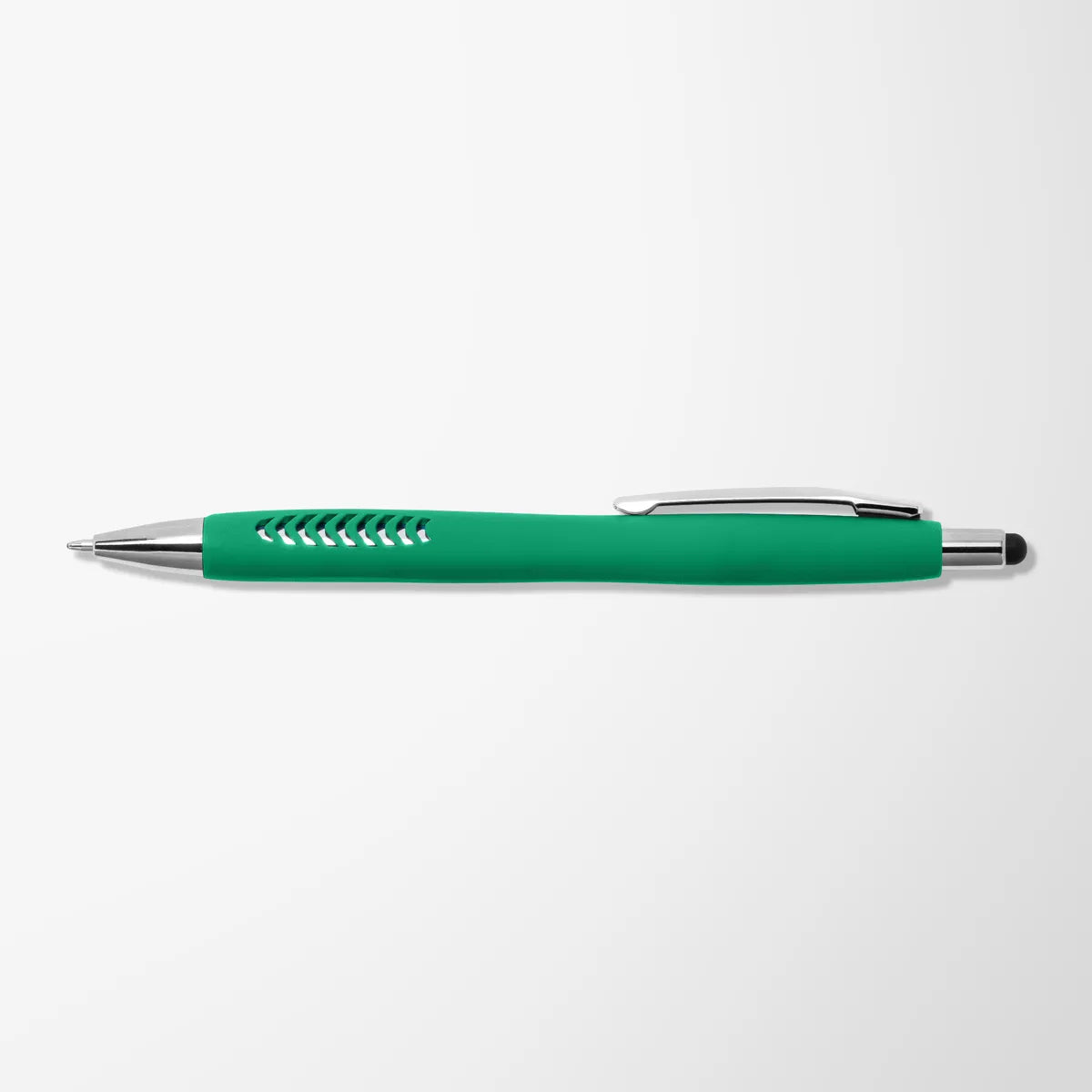 Britebrand™ Soft Touch Basilia Pen with Stylus Top