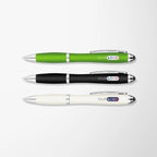 Full Color Metallic Curvaceous Stylus Pen