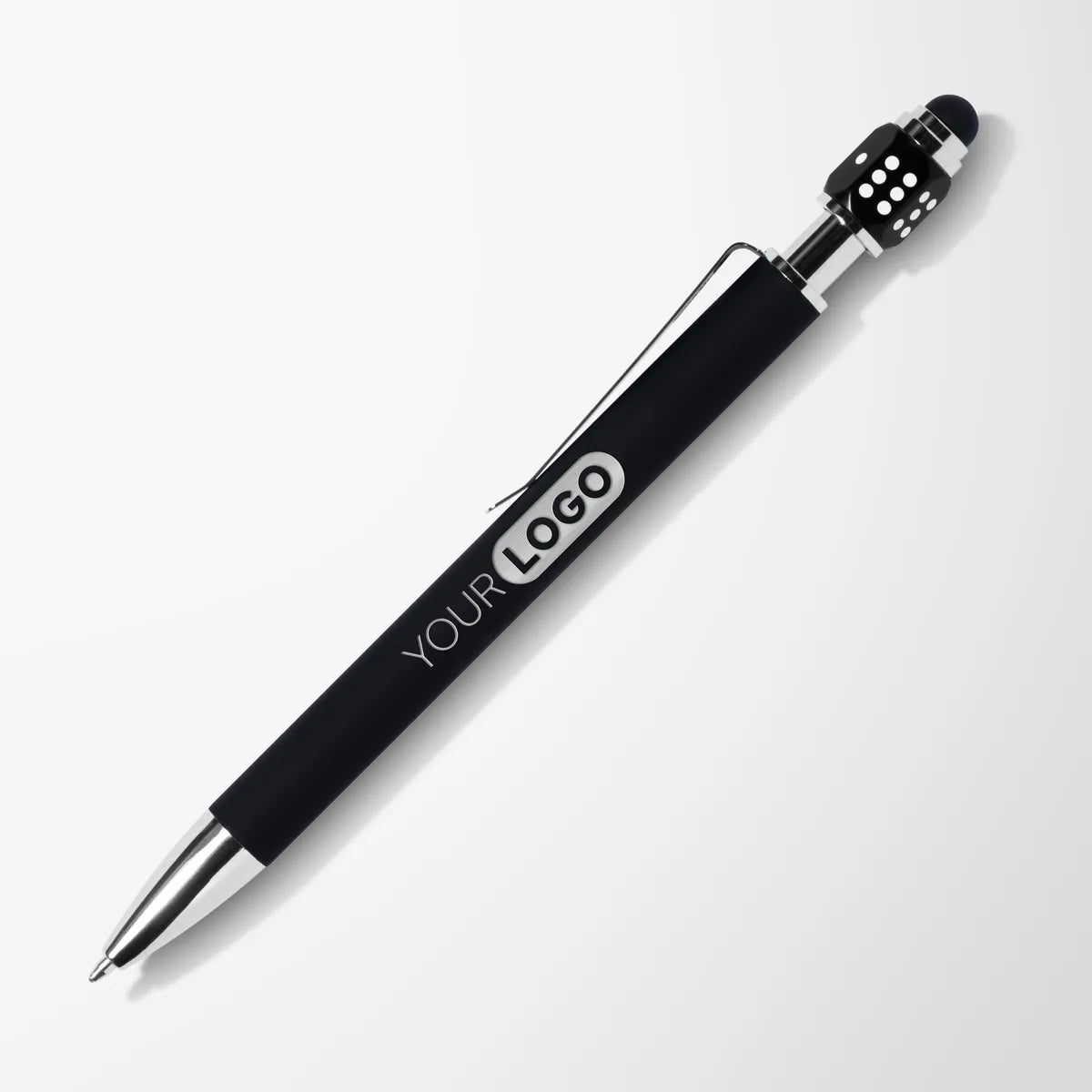 Engraved Recycled Dice Fidget Pen