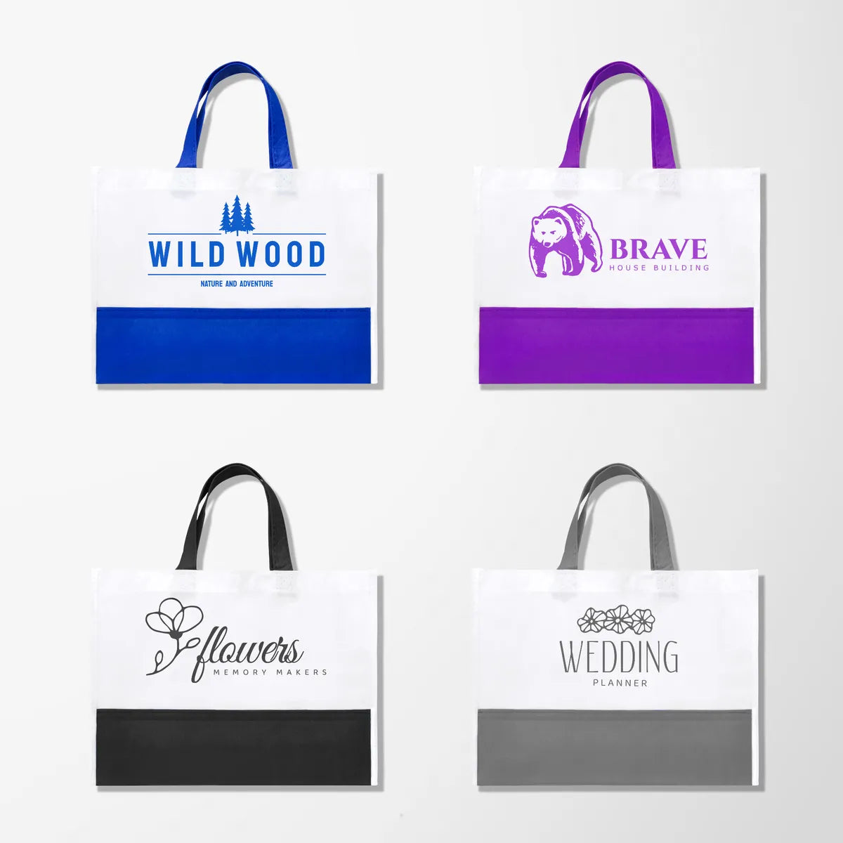 Non-Woven Prism Tote Bag