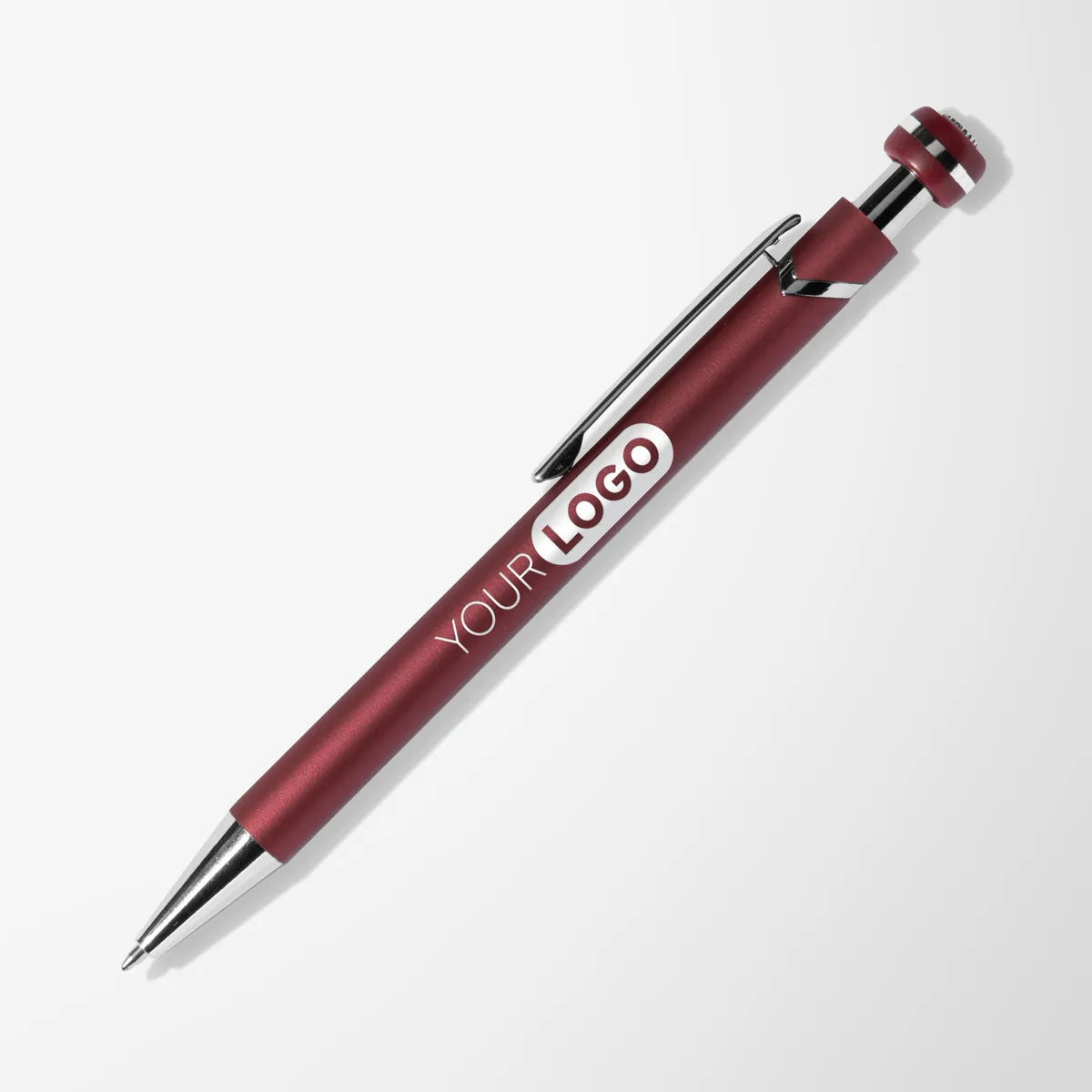 Engraved Orbit Soft Touch Fidget Pen