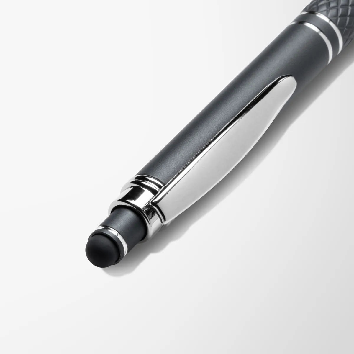 Full Color Mineral Soft Touch Diamond Stylus Pen