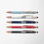 Engraved Pearlized Gyro Fidget Stylus Pen