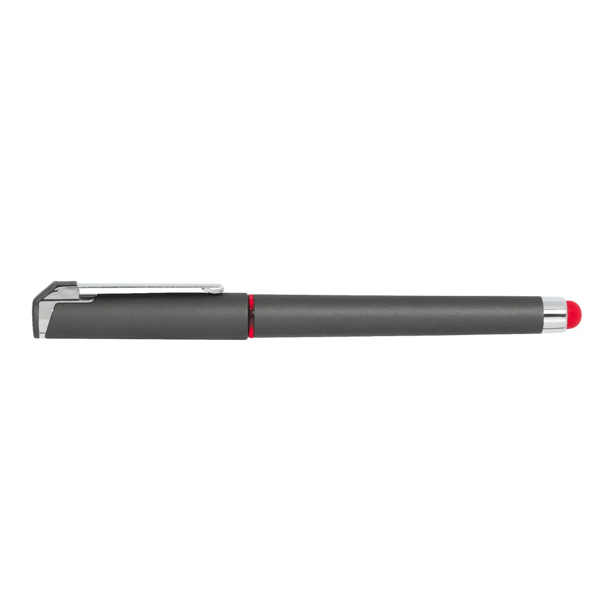 Full Color Soft Touch Accent Gel Stylus Pen