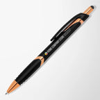 Full Color Splendor Pen with Rose Gold Trim