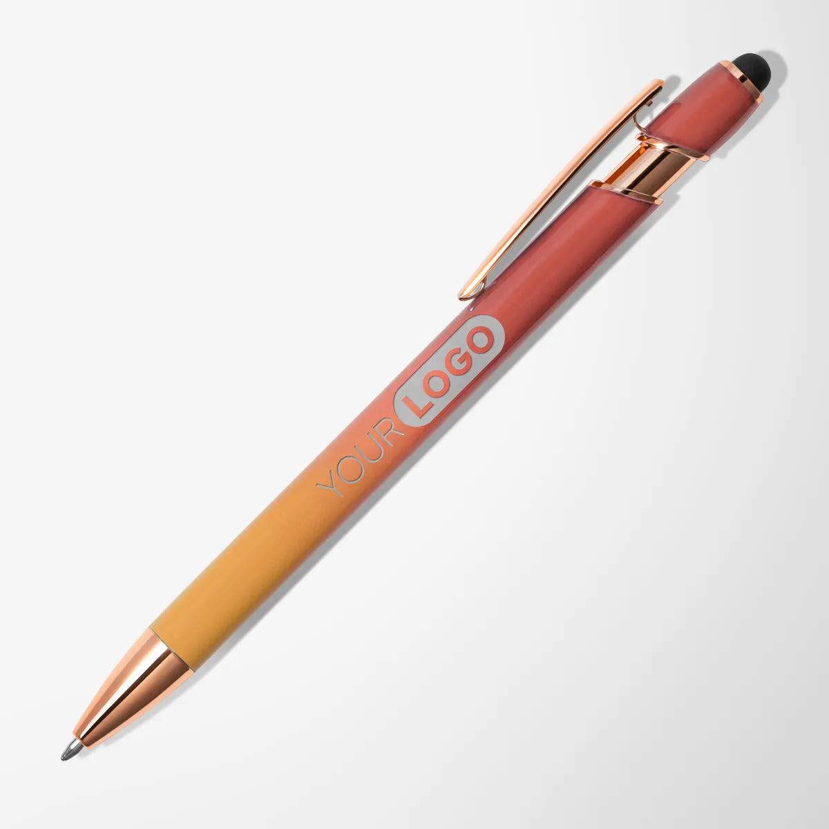 Ombré Alpha Pen with Rose Gold Trim