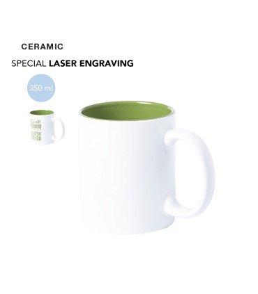Kulmer Mug 350ml - High Quality Ceramic for Laser Marking - PromoShark