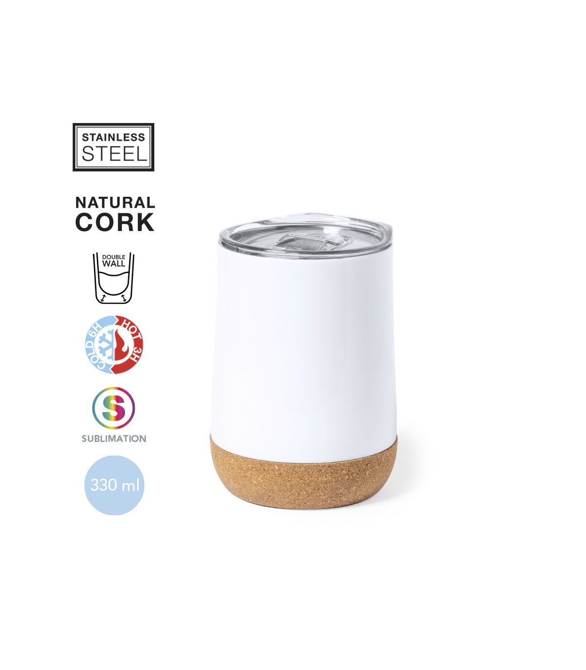 Sublimation Insulated Cup Barker