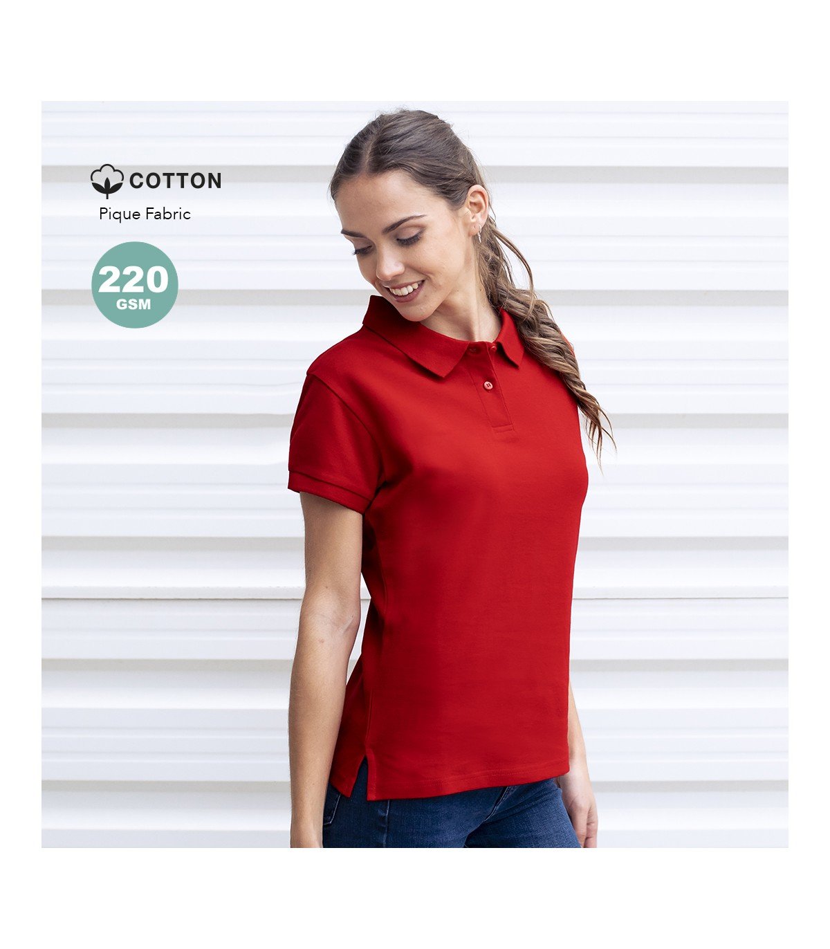 Women Colour Polo Shirt Koupan